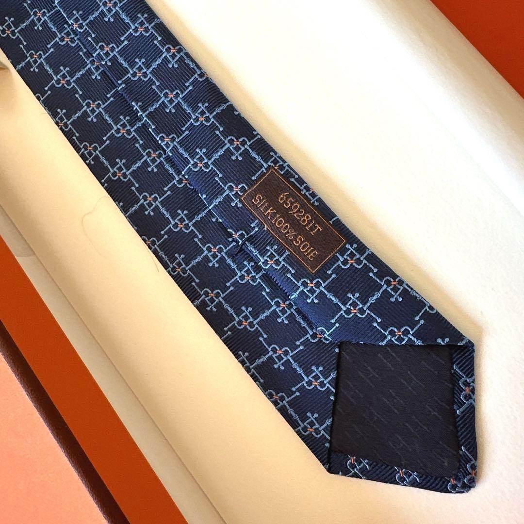 エルメス ネクタイ《乗馬のサーキット》新品　未使用