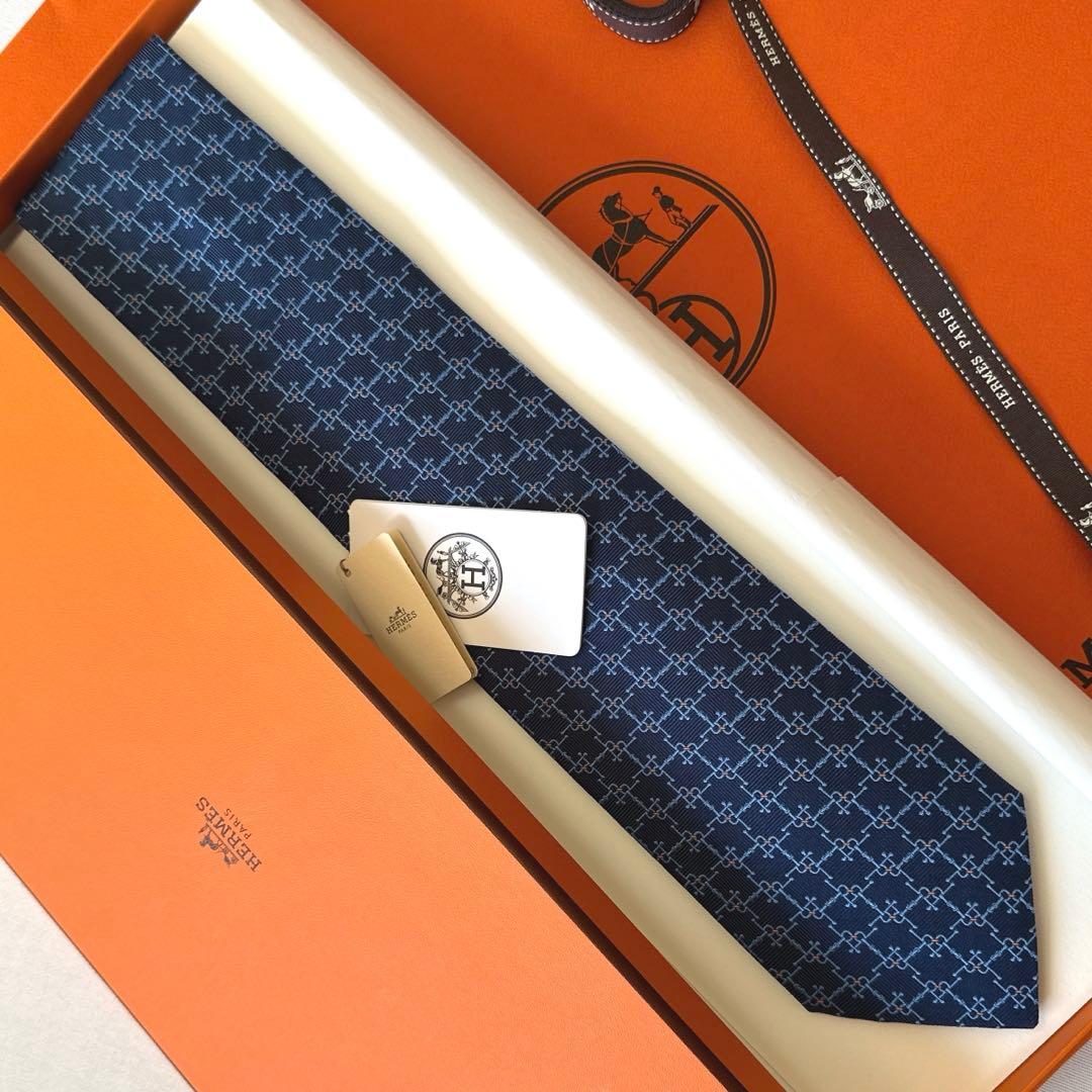 エルメス ネクタイ《乗馬のサーキット》新品　未使用