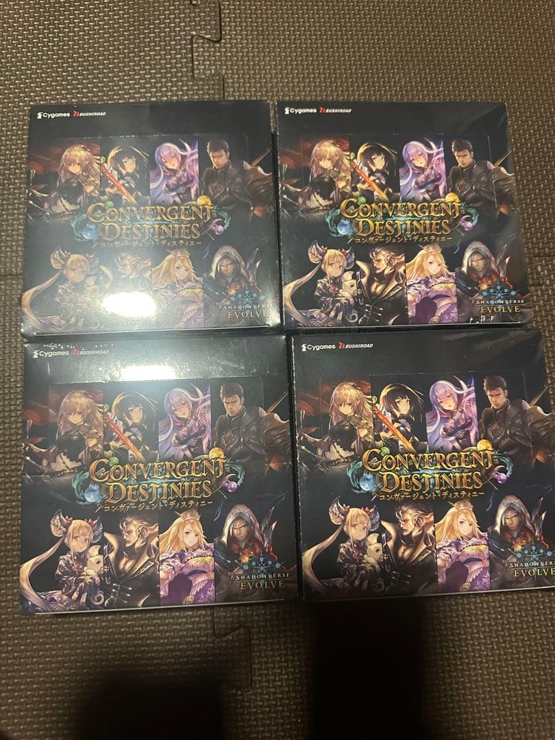 Shadowverse EVOLVE コンヴァージェントディスティニー 4box