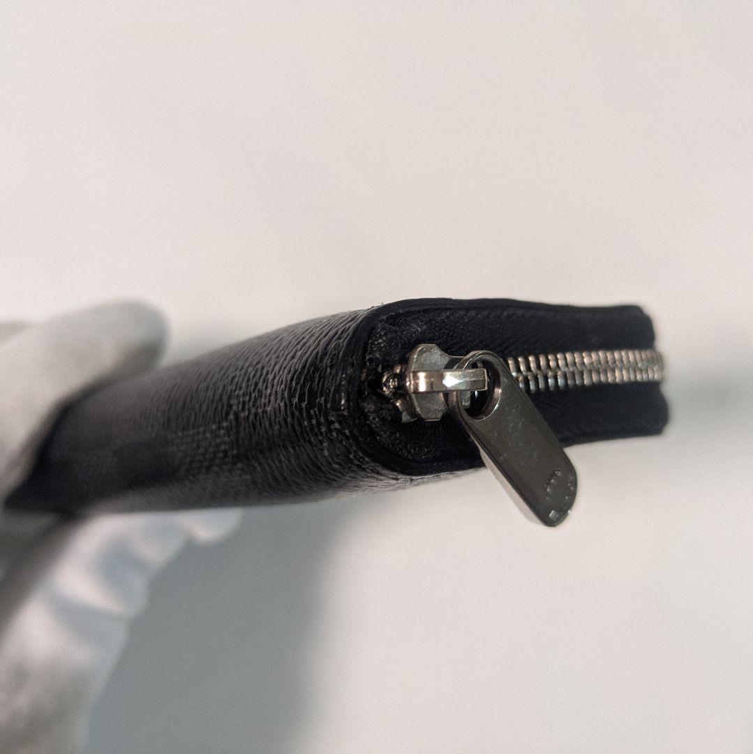 美品★ルイヴィトン ダミエ グラフィット ケース ミニ財布 ジッピー