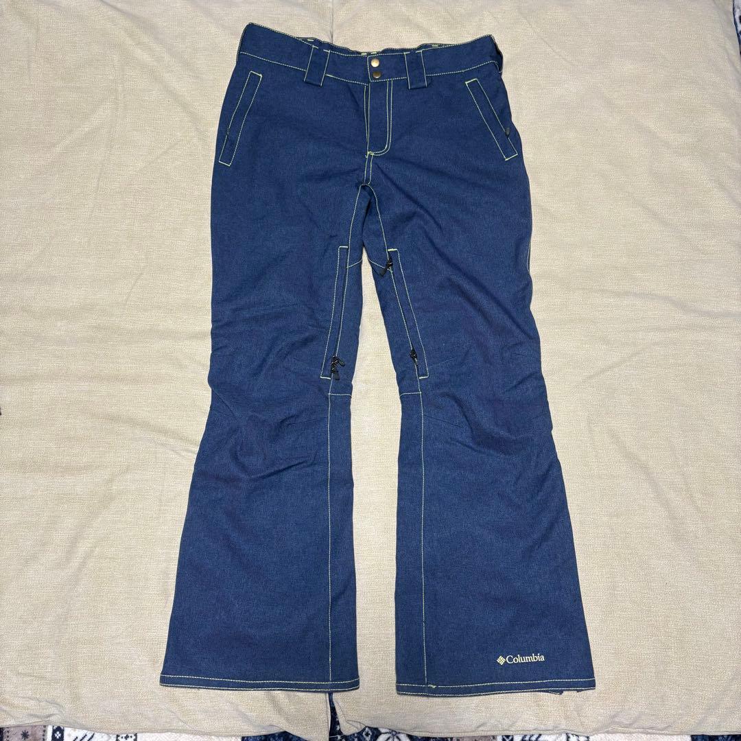 Columbia チェック柄 防水スノーウェア上下セット　メンズ　コロンビア