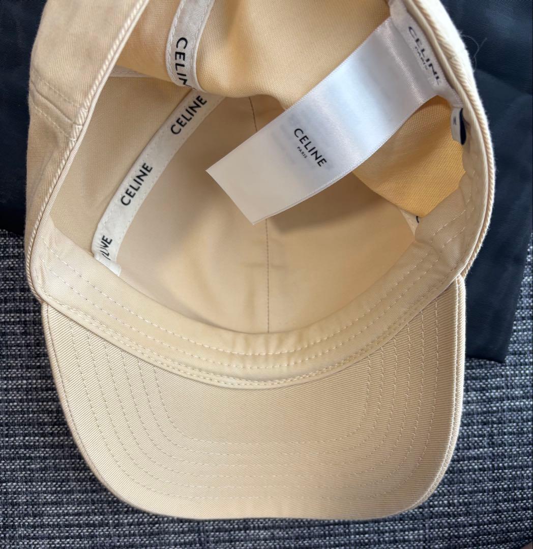 CELINE TRIOMPHE BASEBALL CAP 限定品　美品