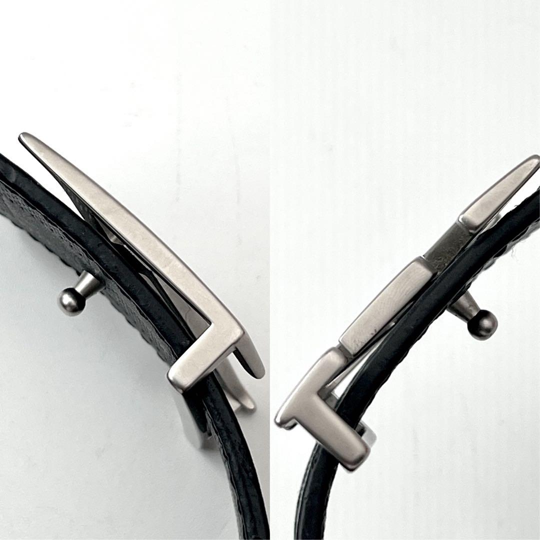 近年モデル✨　ルイヴィトン ダミエ　アンフィニ　 ベルト　LVロゴ　ブラック