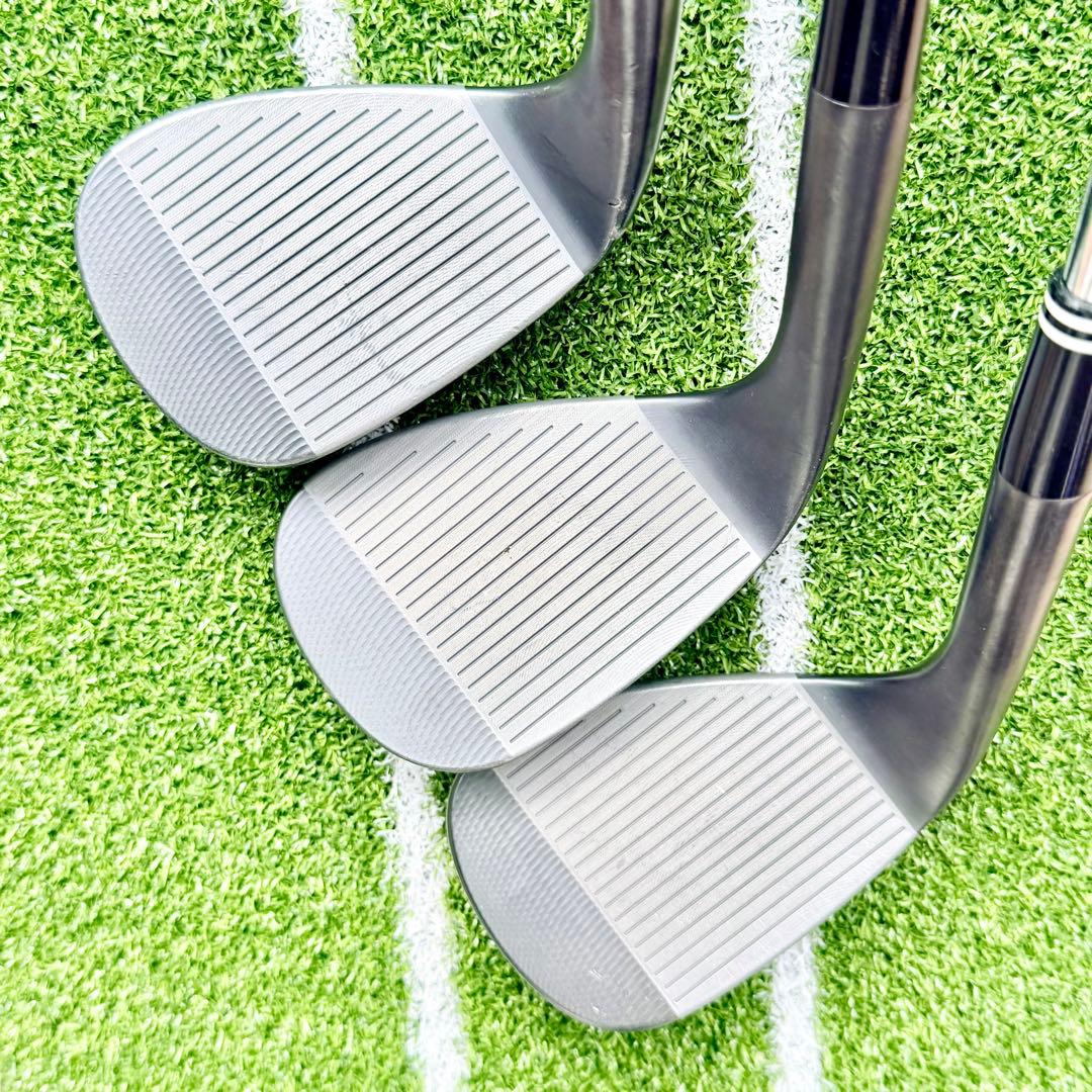 ⭐️クリーブランド RTX6 ZIPCORE ブラックサテン ウェッジ 3本