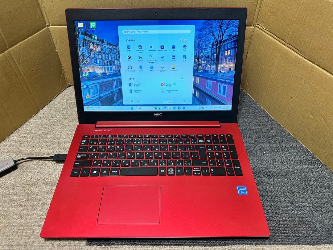 すぐ使用可能： NEC PC-NS150KAR Win11 SSD Office