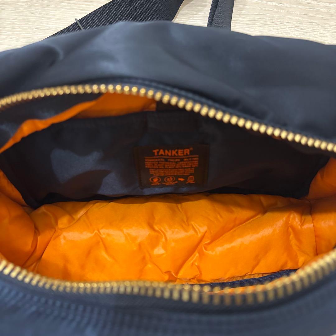 PORTER TANKER HIP BAG アイアンブルー
