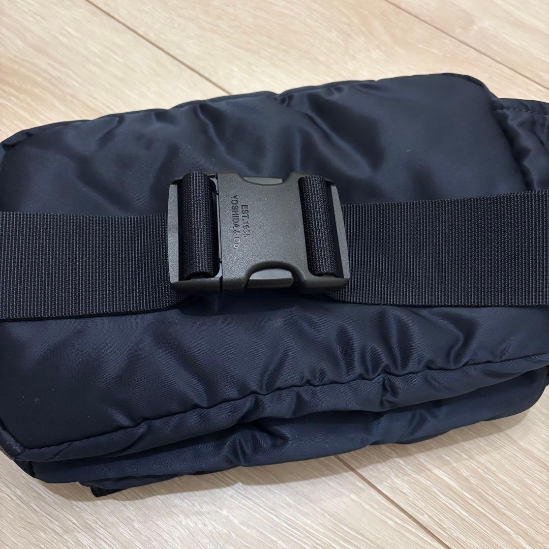 PORTER TANKER HIP BAG アイアンブルー
