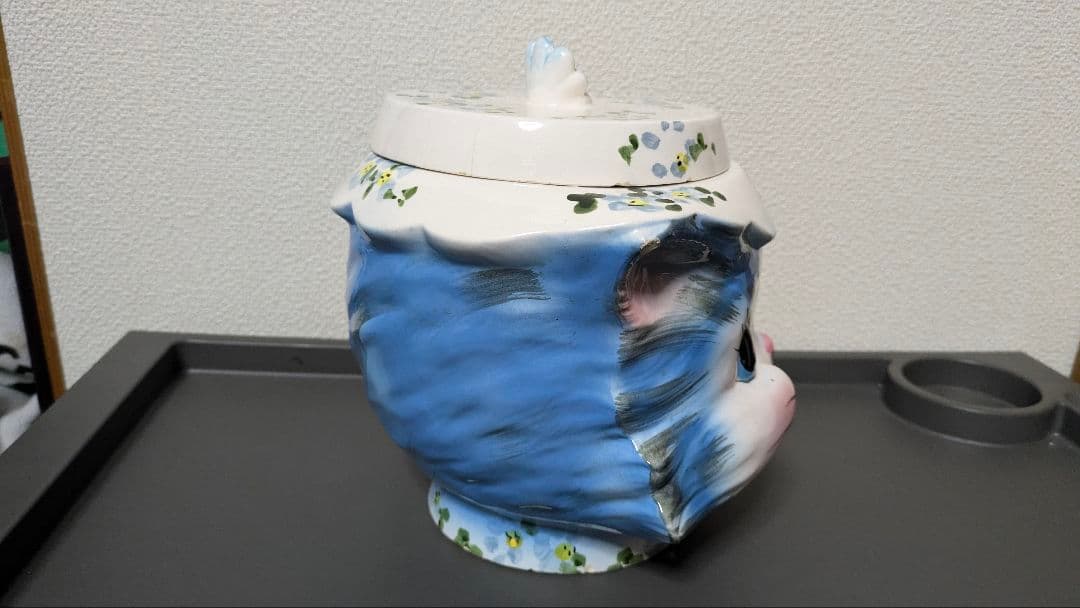 その他 Lefton Miss Priss Kitty CatCookieJar