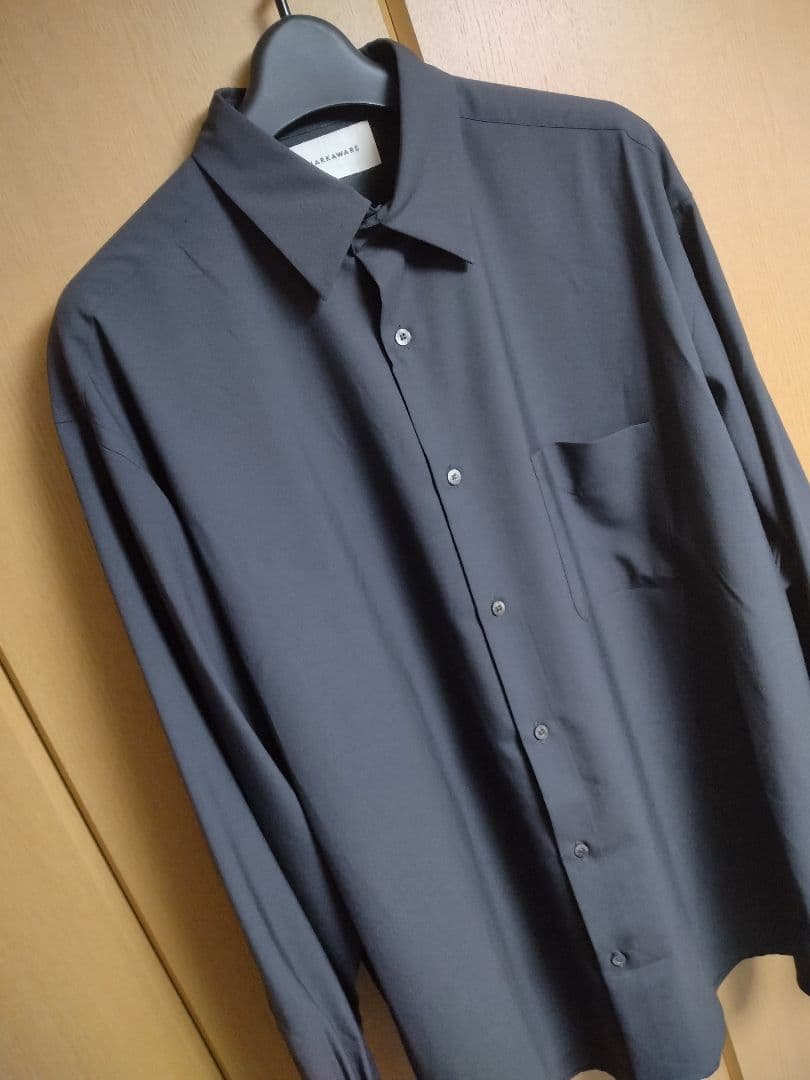 マーカウェア オーガニックウール 2/80トロピカル コンフォートフィットシャツ