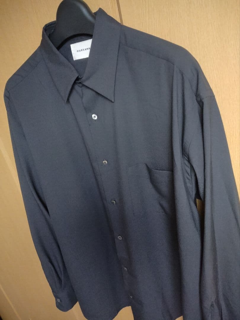 マーカウェア オーガニックウール 2/80トロピカル コンフォートフィットシャツ