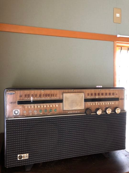 レトロなラジオ昭和