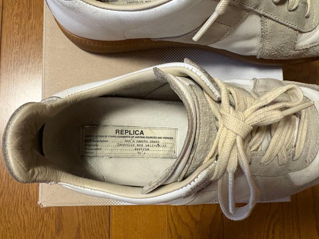 マルジェラ　スニーカー　メンズ　サイズ39 White-101