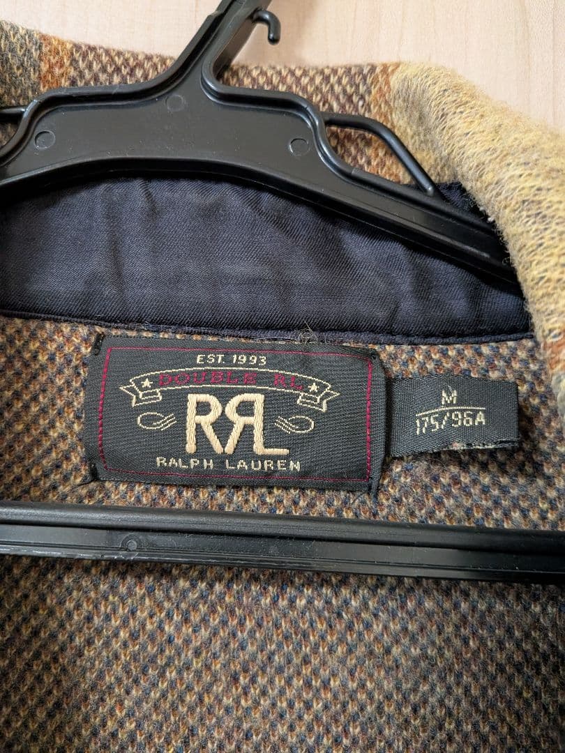 RRLウール混紡 カシミヤシャツジャケット