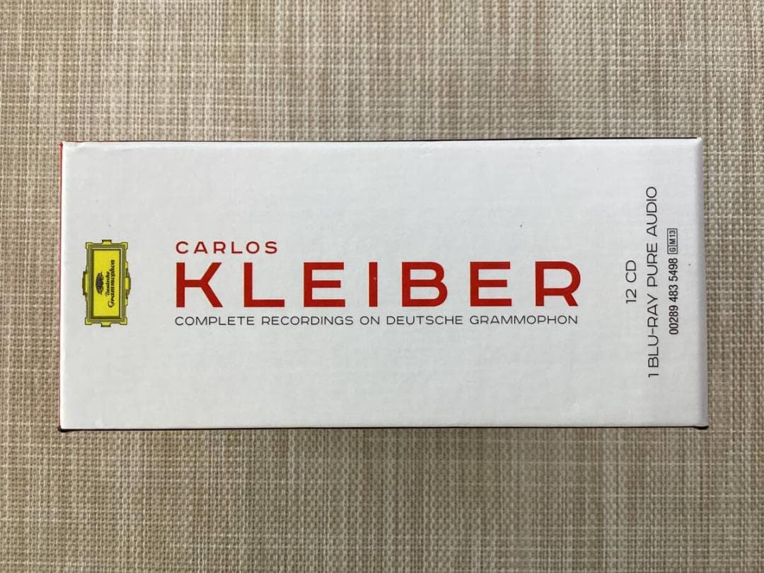 カルロス・クライバー／DG録音全集（12CD＋ブルーレイ・オーディオ）