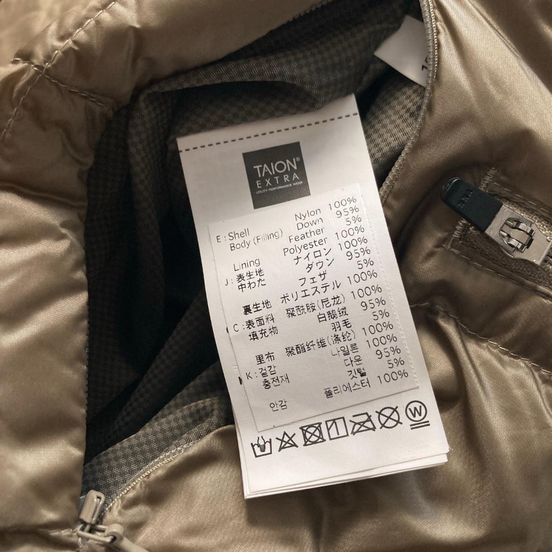 【kelly】TAION EXTRA　3WAYダウンジャケット ファー