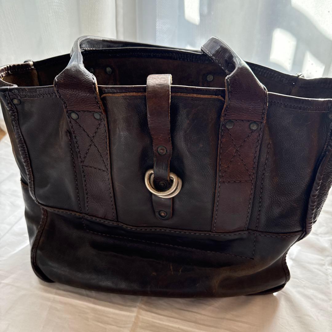 RRL レザートートバッグ