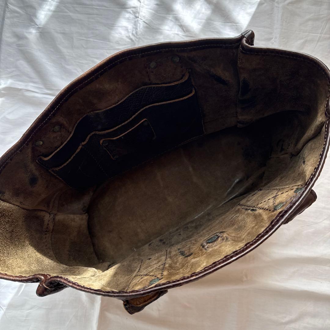 RRL レザートートバッグ