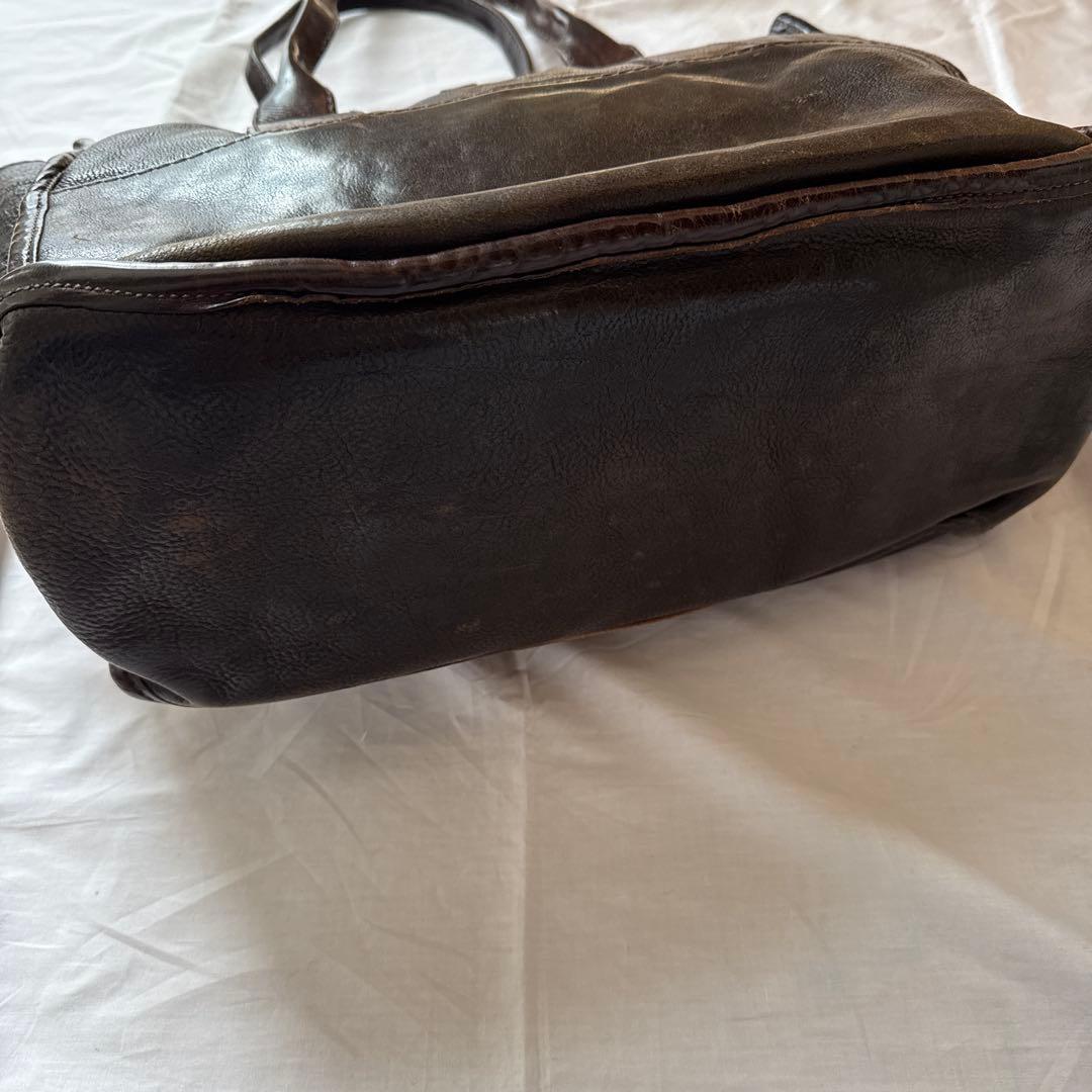 RRL レザートートバッグ