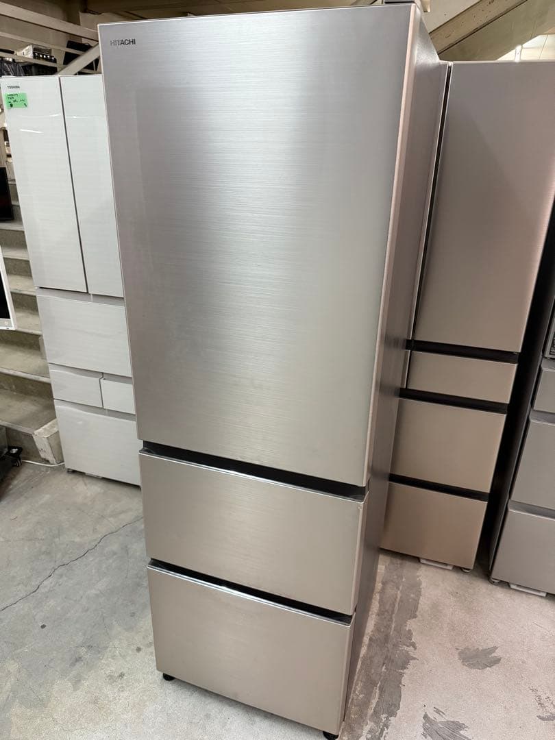 2019年式 375L HITACHI 冷蔵庫 R-V38KV(N)