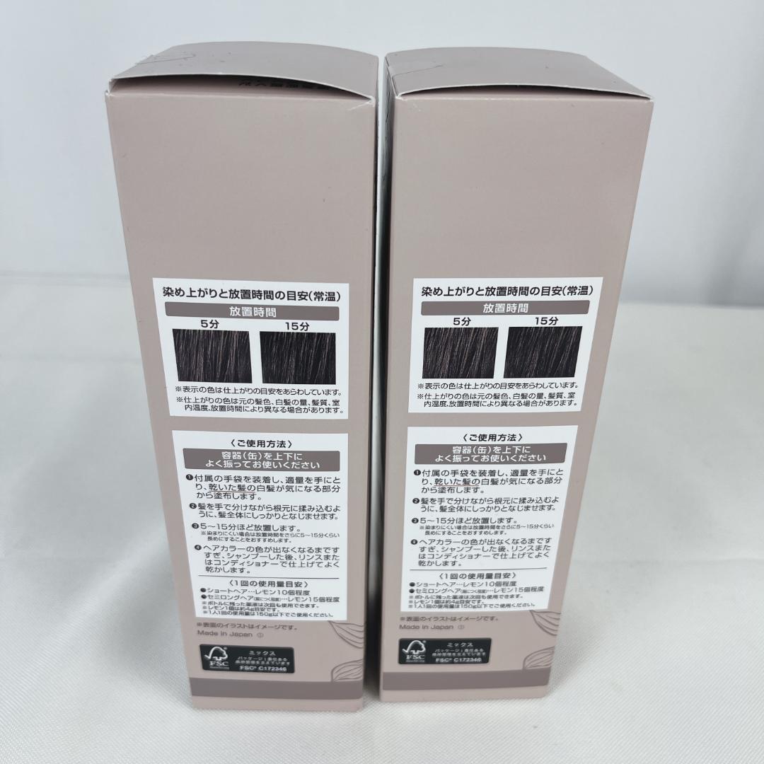 新品・未使用品☘️ ヘアボーテ エクラ ボタニカルエアカラーフォーム 2本