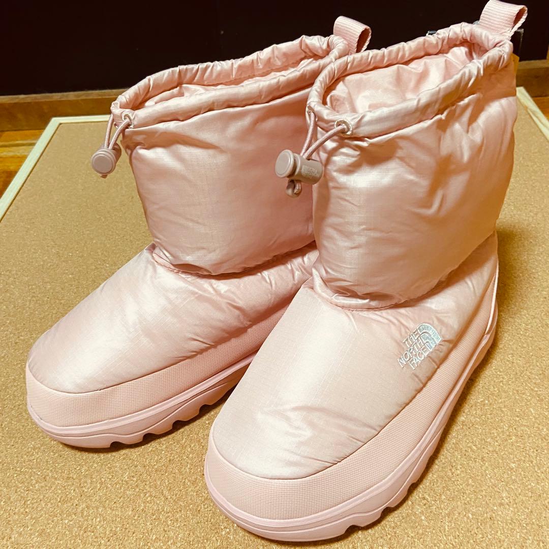 【新品】韓国THE NORTH FACE ペールピンク スノーブーツ　サイズ23