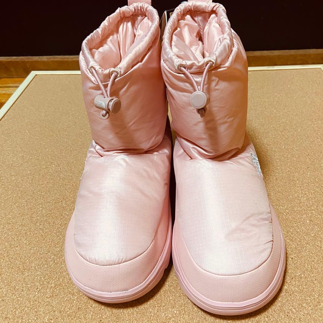 【新品】韓国THE NORTH FACE ペールピンク スノーブーツ　サイズ23