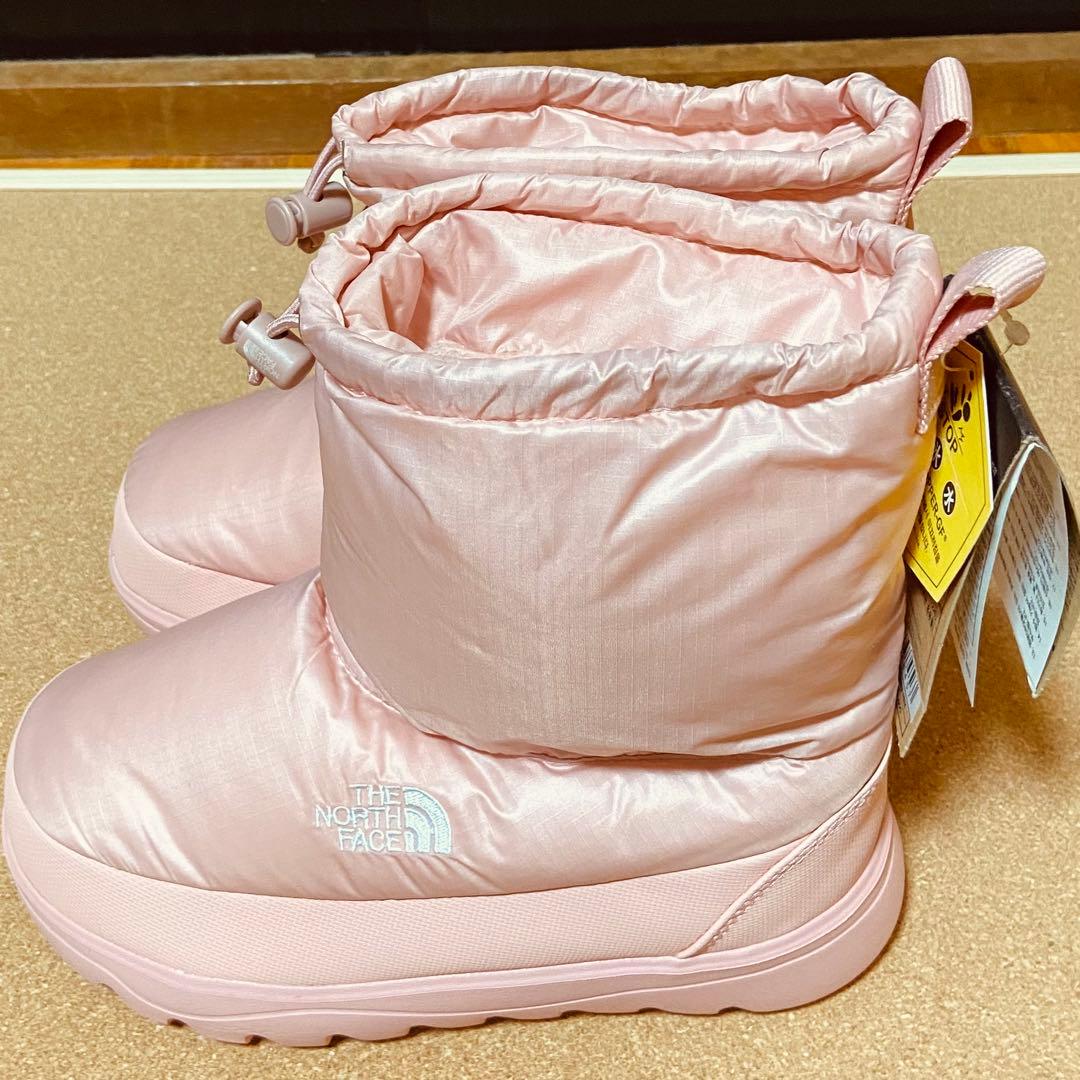【新品】韓国THE NORTH FACE ペールピンク スノーブーツ　サイズ23