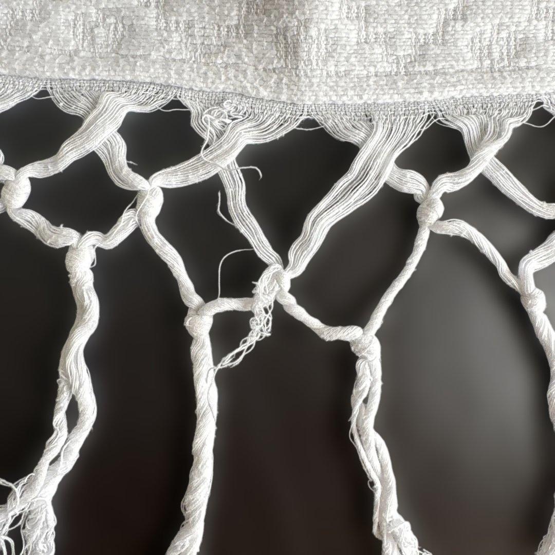 ピケ　ド　マルセイユ　ベッドスプレッド　カバー　フランスアンティーク