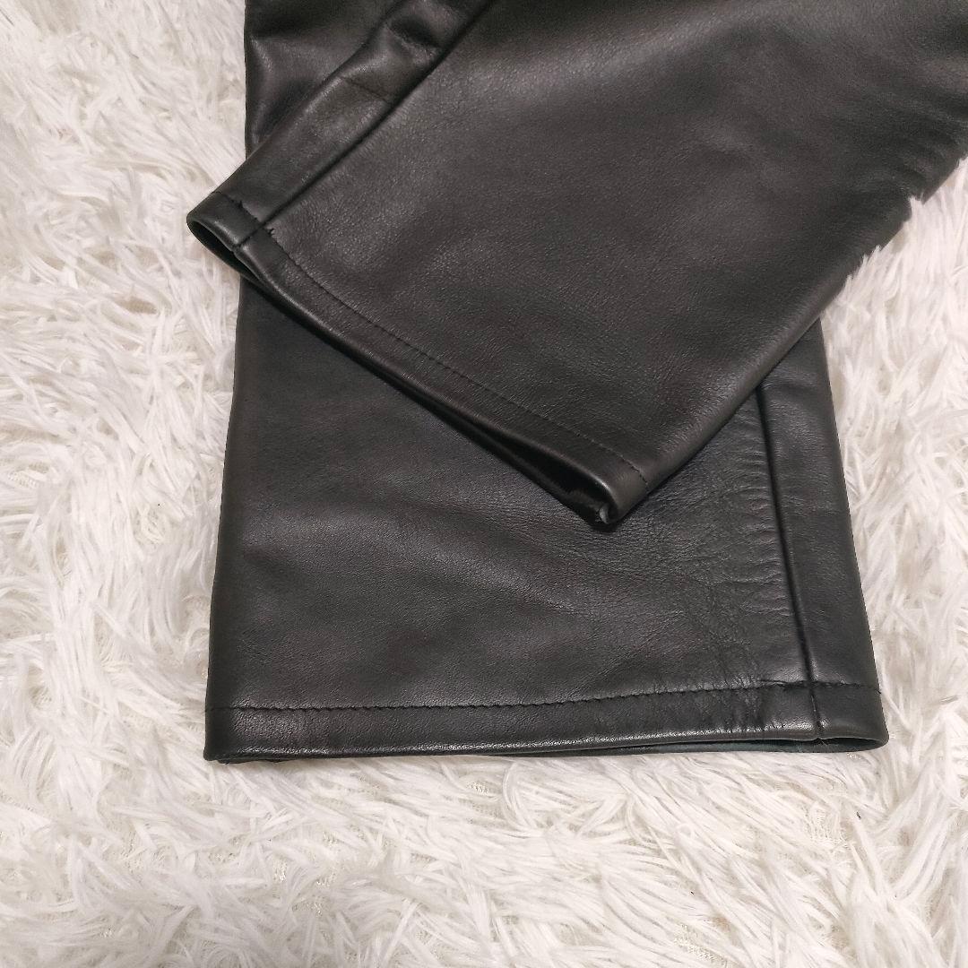 Schott 90s 牛革パンツ ブラック 激レア レザーパンツ