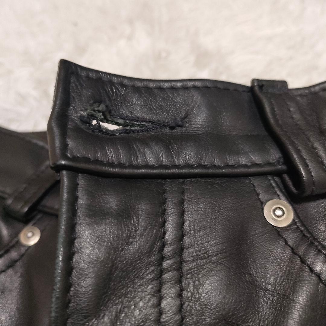 Schott 90s 牛革パンツ ブラック 激レア レザーパンツ