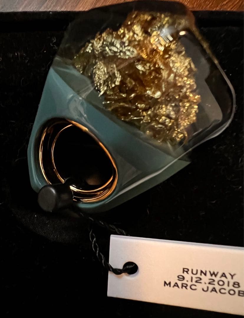 リング　マークジェイコブス　10〜14号位　新品　大粒指輪