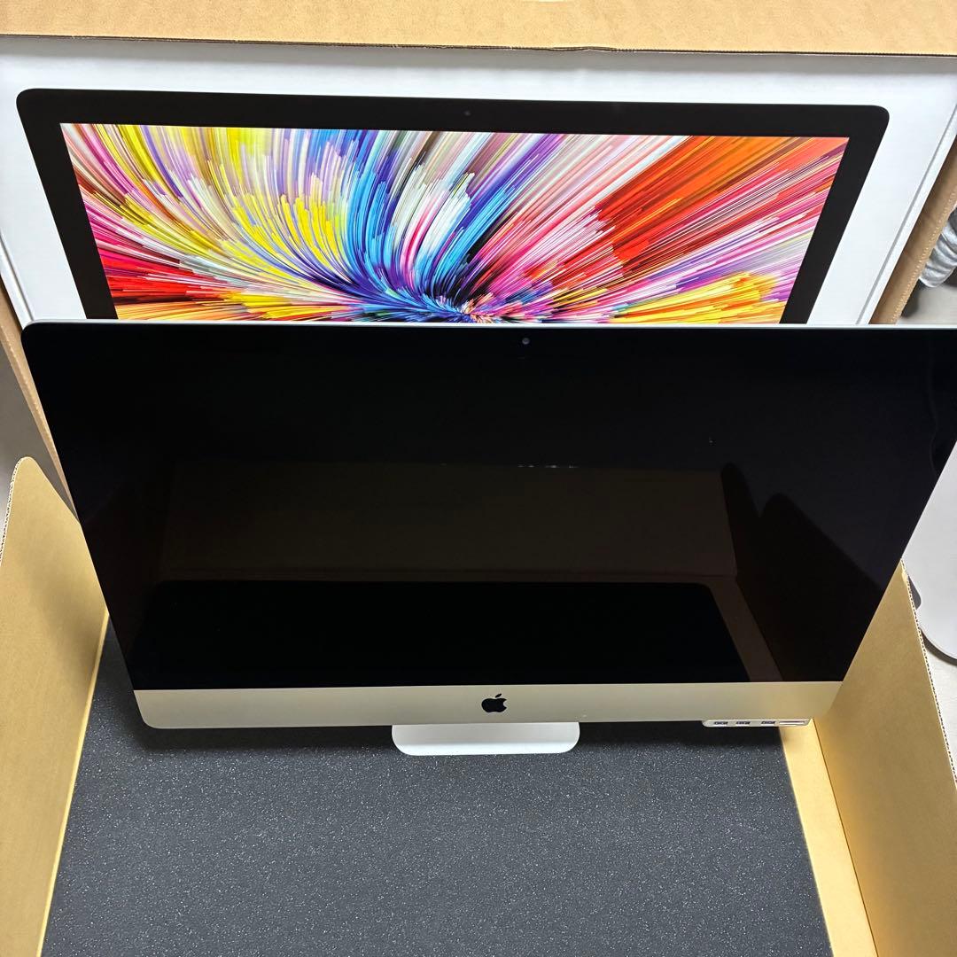 Macデスクトップ iMac27inch i7 24GB 2TB Radeon Pro580 8GB