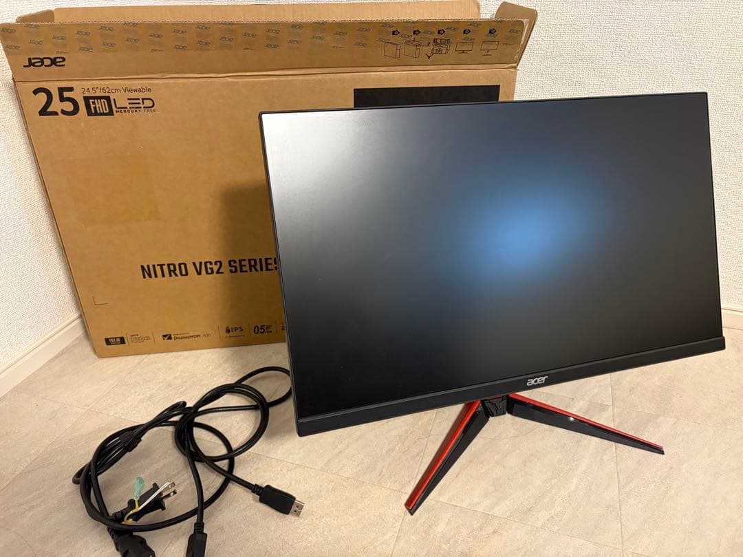 acer NITRO VG252QZbmiipx 280Hz 24インチ