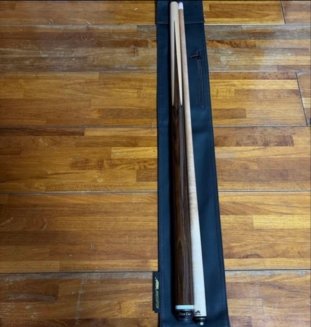 ビリヤードキュー 木製 ケース付き