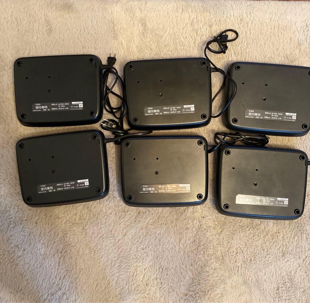 YAMAHA ヤマハ電動自転車用バッテリー充電器　 X92-10×6個セット