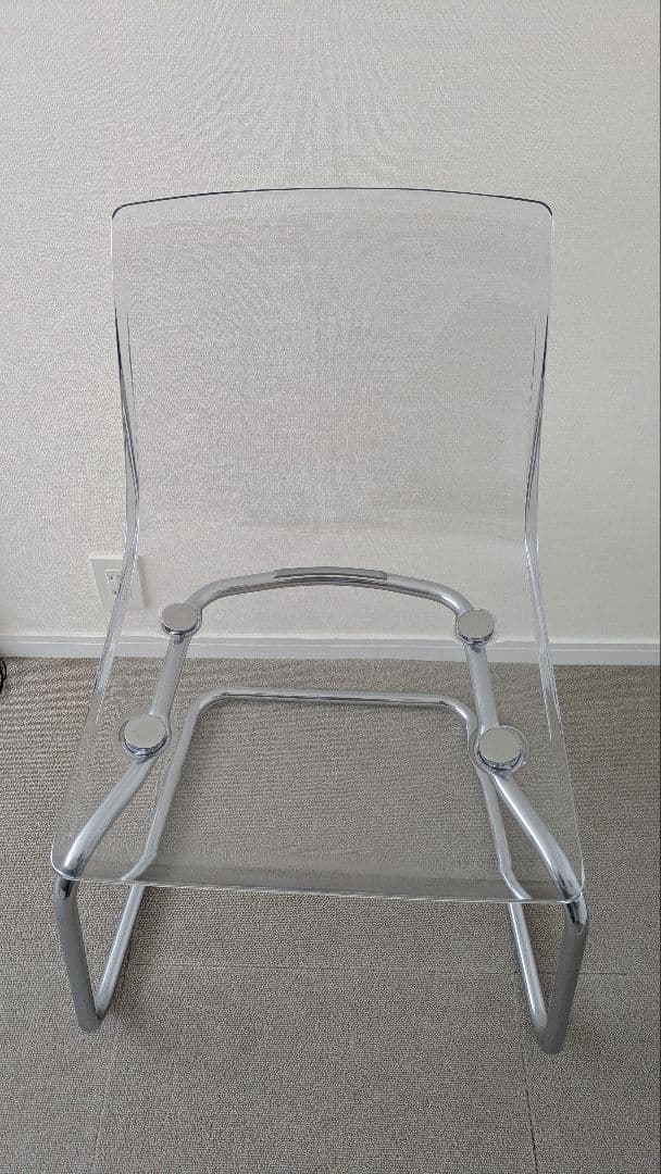 【IKEA】アクリルチェア TOBIAS トービアス