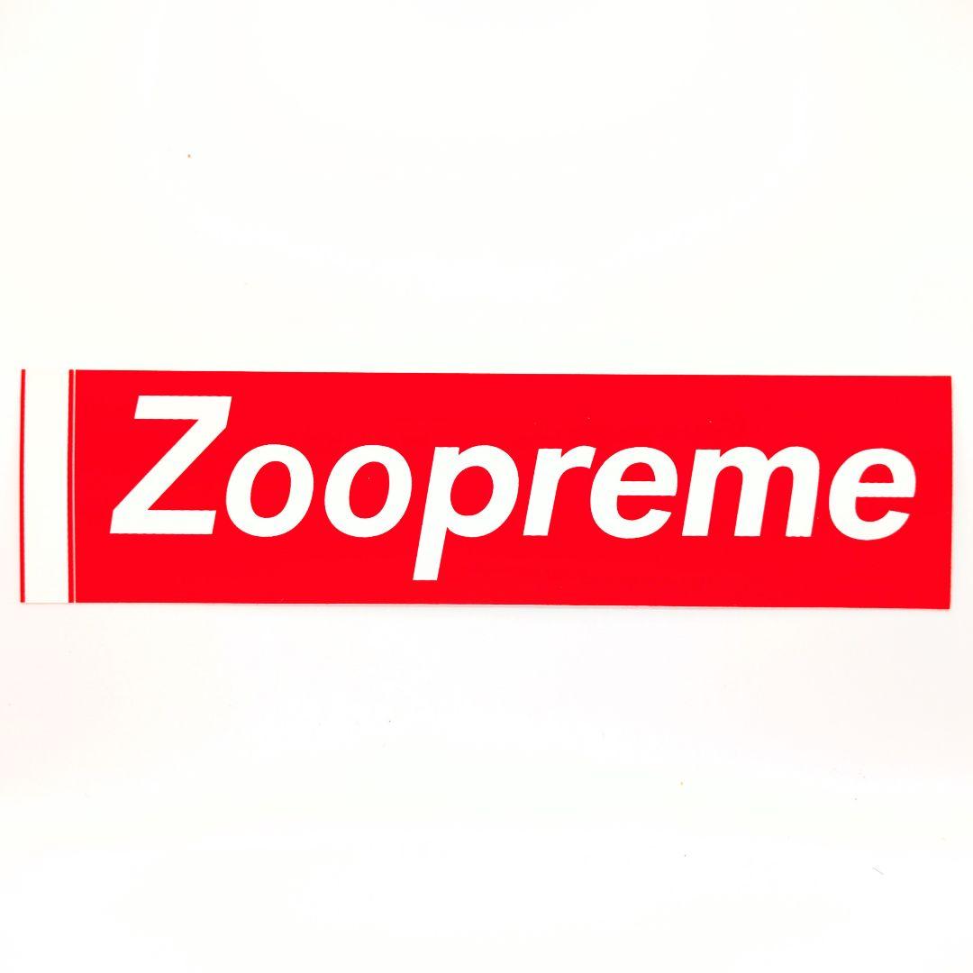 SUPREME × ZOO YORK BOX LOGO STICKER