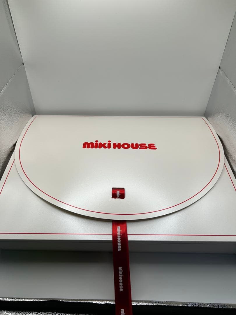 【最終値下】ミキハウス マイクロファーカバーオール ホワイト