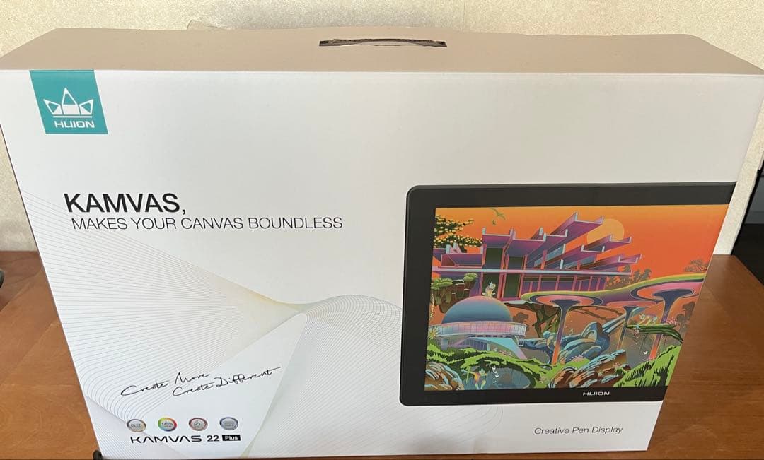 HUION KAMVAS 22 plus 液晶ペンタブレット本体