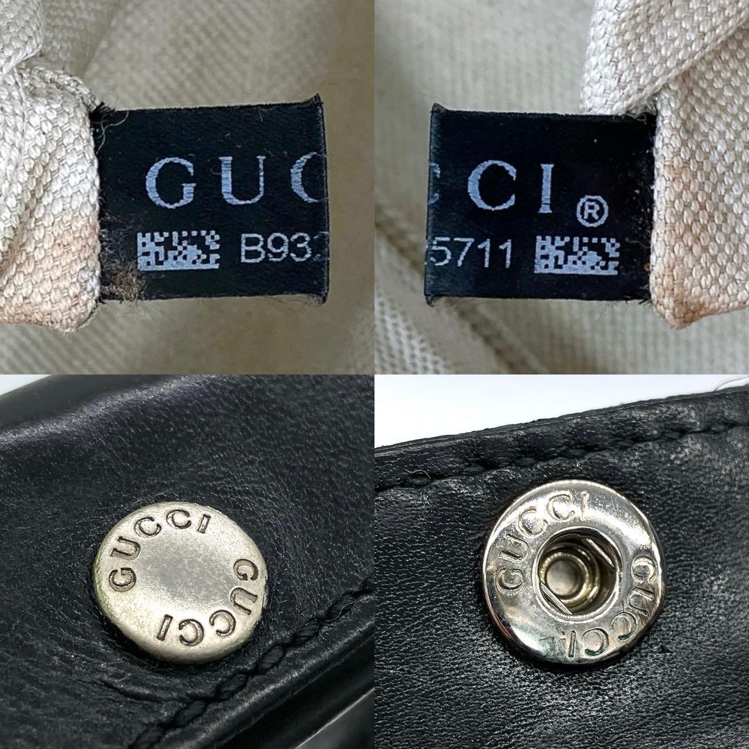 【GUCCI】2wayビジネスバッグ　ディアマンテ　PVC ブラウン