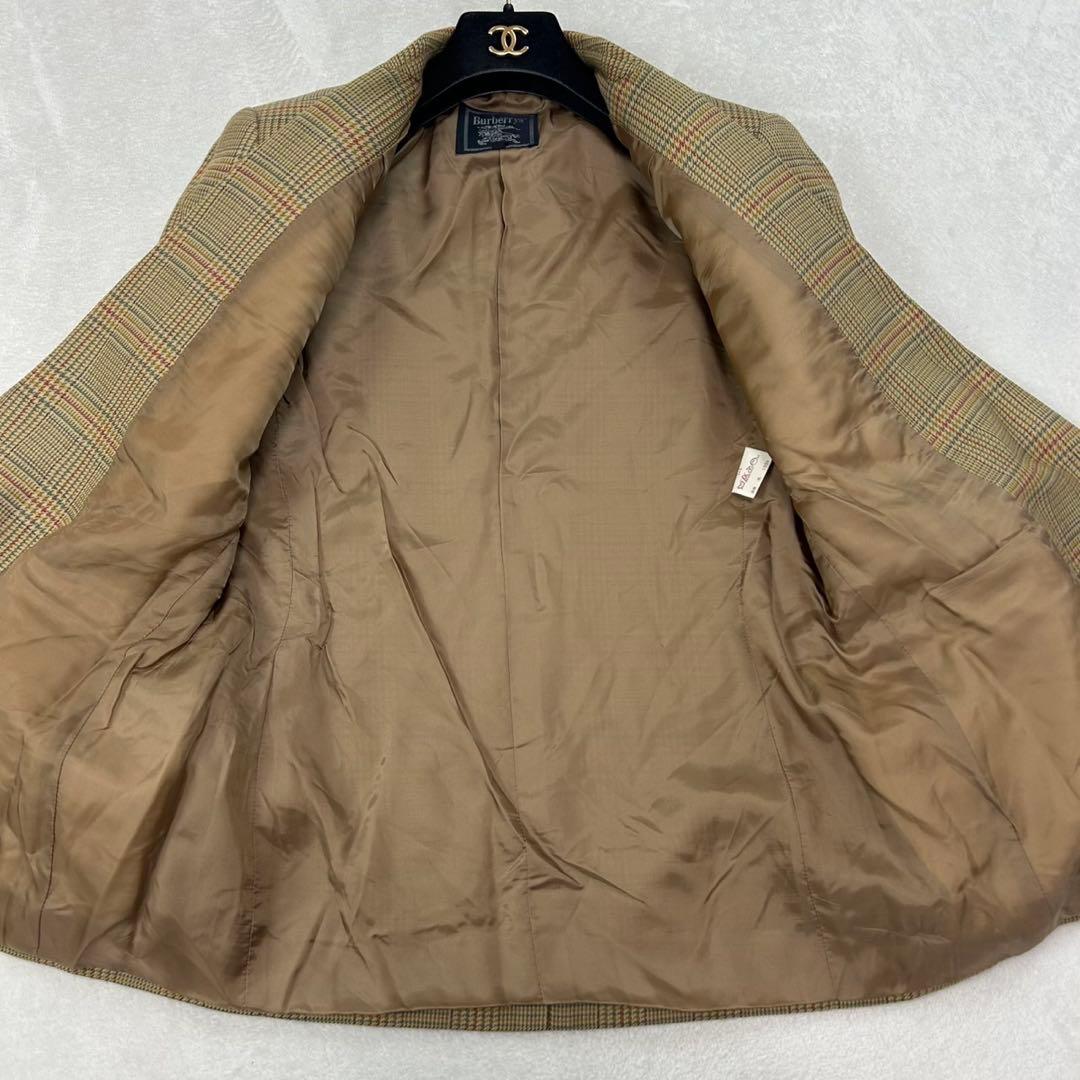 J227 M バーバリー スーツ上下 ベージュ イエロー レディース