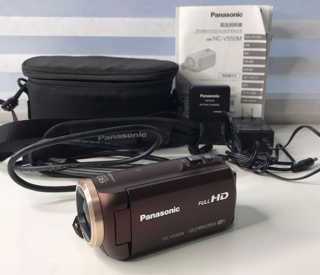Panasonic HC-V550M フルHDビデオカメラ 本体