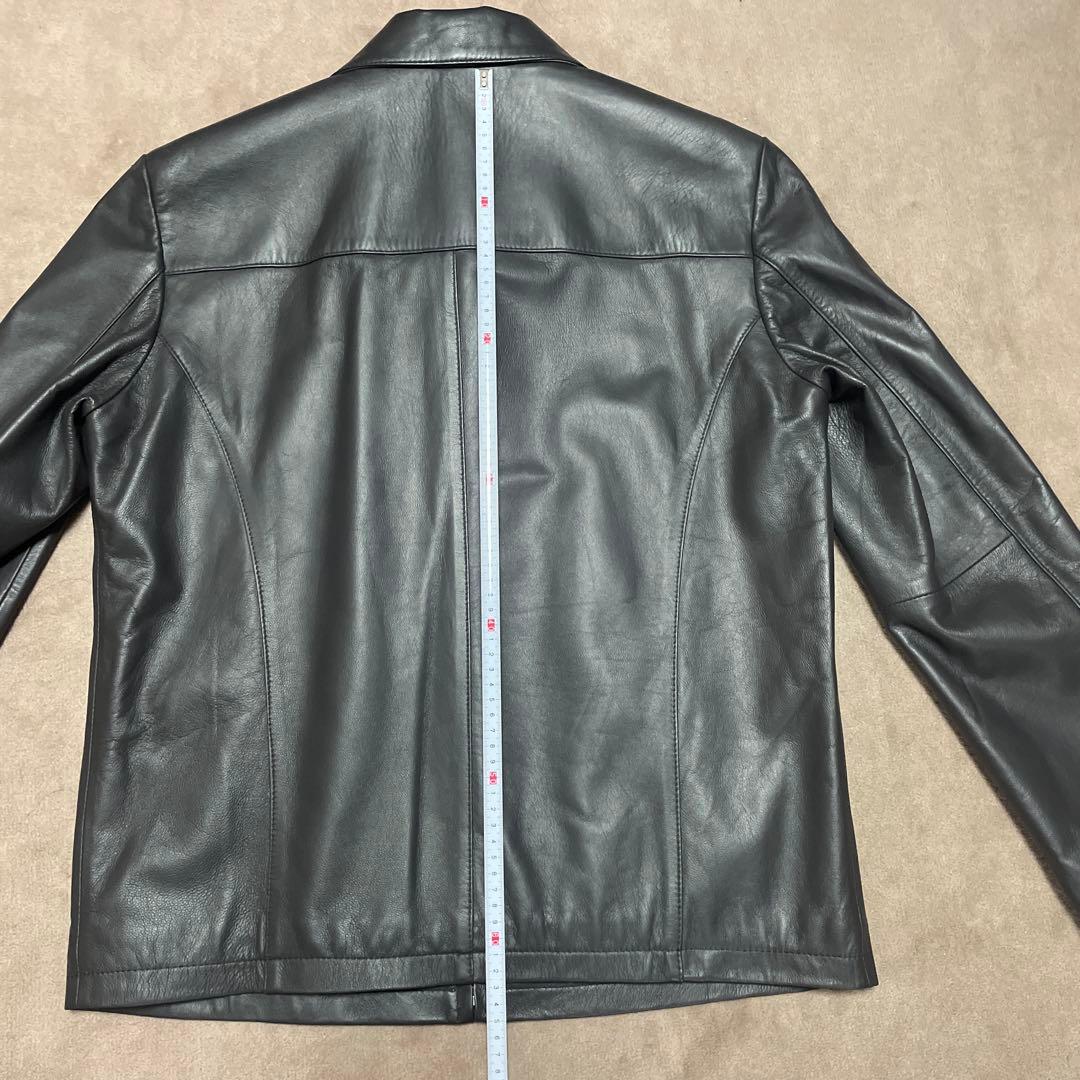 未使用レザージャケット Mサイズ、柔らかい羊革