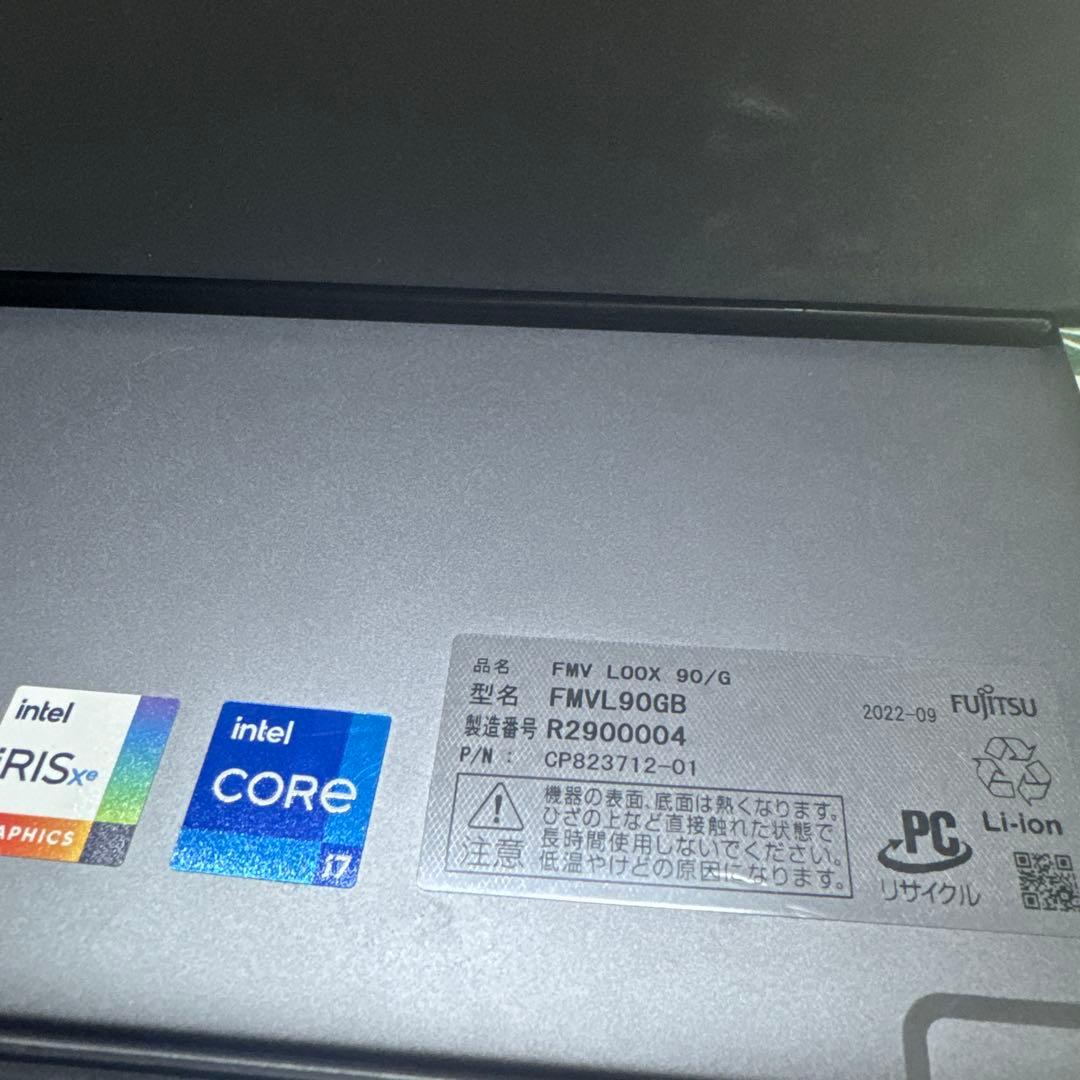 Windowsノート本体 FMV LOOX 90/G Intel Core i7