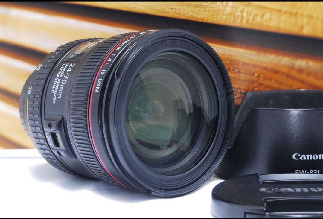 Canon キヤノン EF 24-70mm F4 L IS USM 一眼レフ