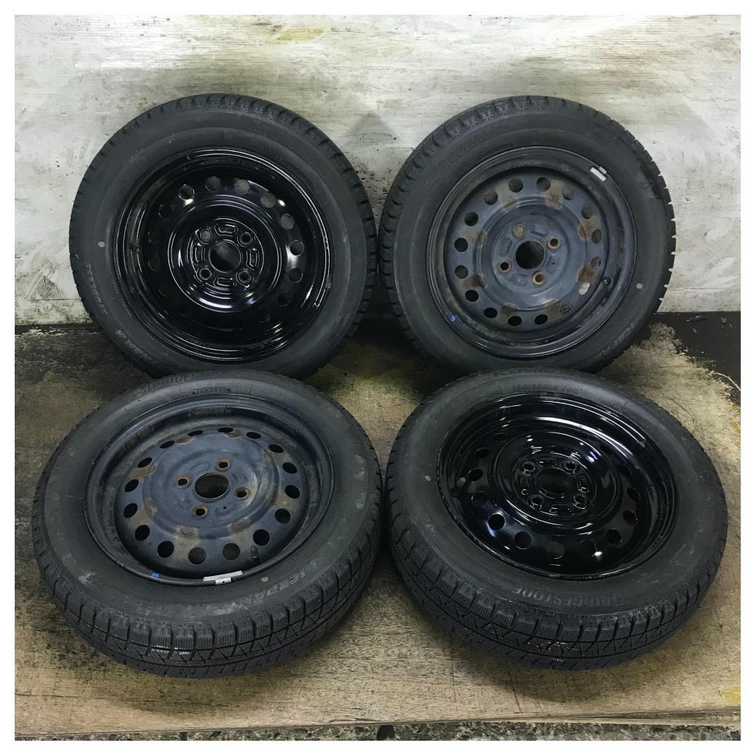 専用277 BRIDGESTONE 155/65R14 7.5分目 スタッドレス