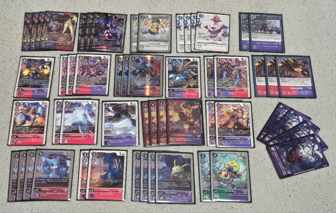 デジカ　構築済　デッキ　　デッキパーツ等　まとめ売り