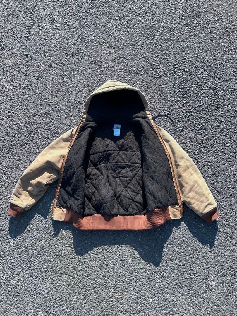 ち*す様 Carhartt アクティブジャケット BRN 90s usa製