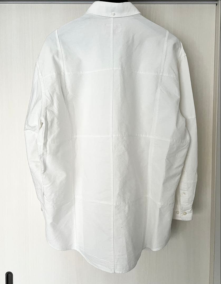 Supreme ホワイト 長袖シャツ Lサイズ