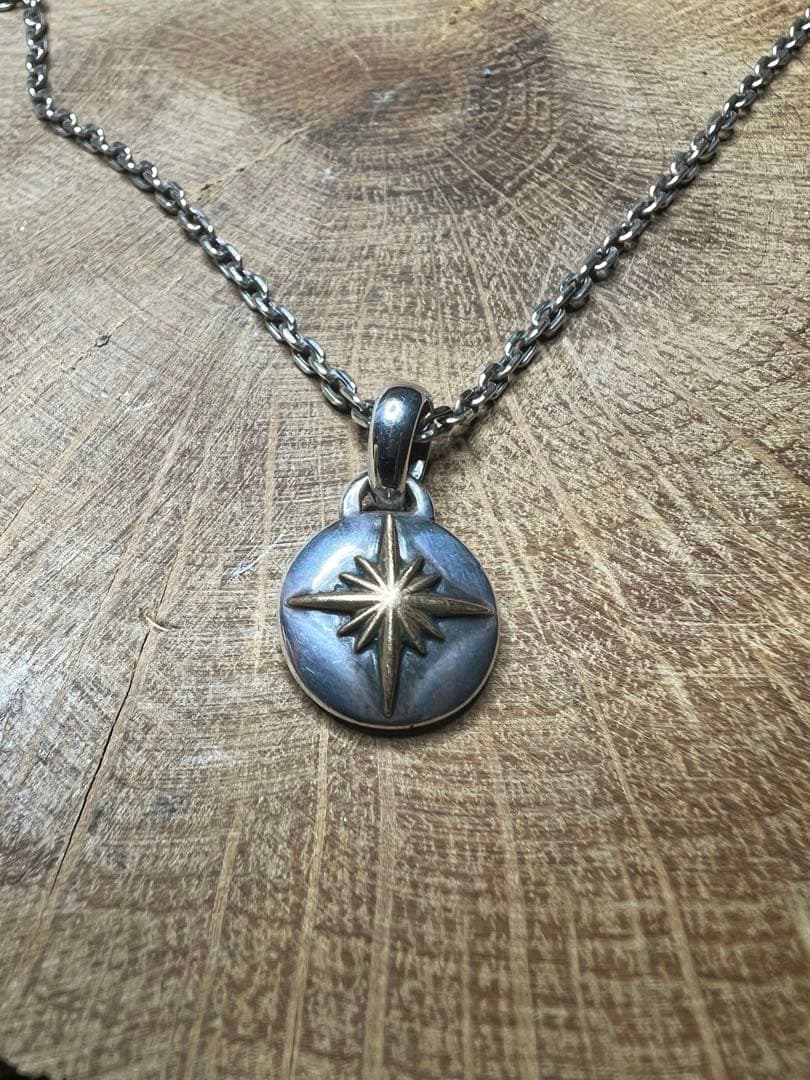 【SAAD】サンシンボル トップ　シルバー 925 チェーン 付き